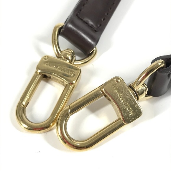 LOUIS VUITTON Authentic Brown Damier Canvas Pochette Shoulder Bag - Picture 16 of 16